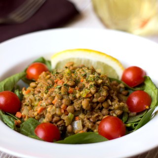 Weeknight Lentil Salad Recipe